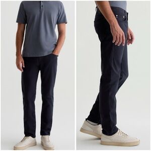 AG Tellis Sueded Modern Slim Jeans in New Navy